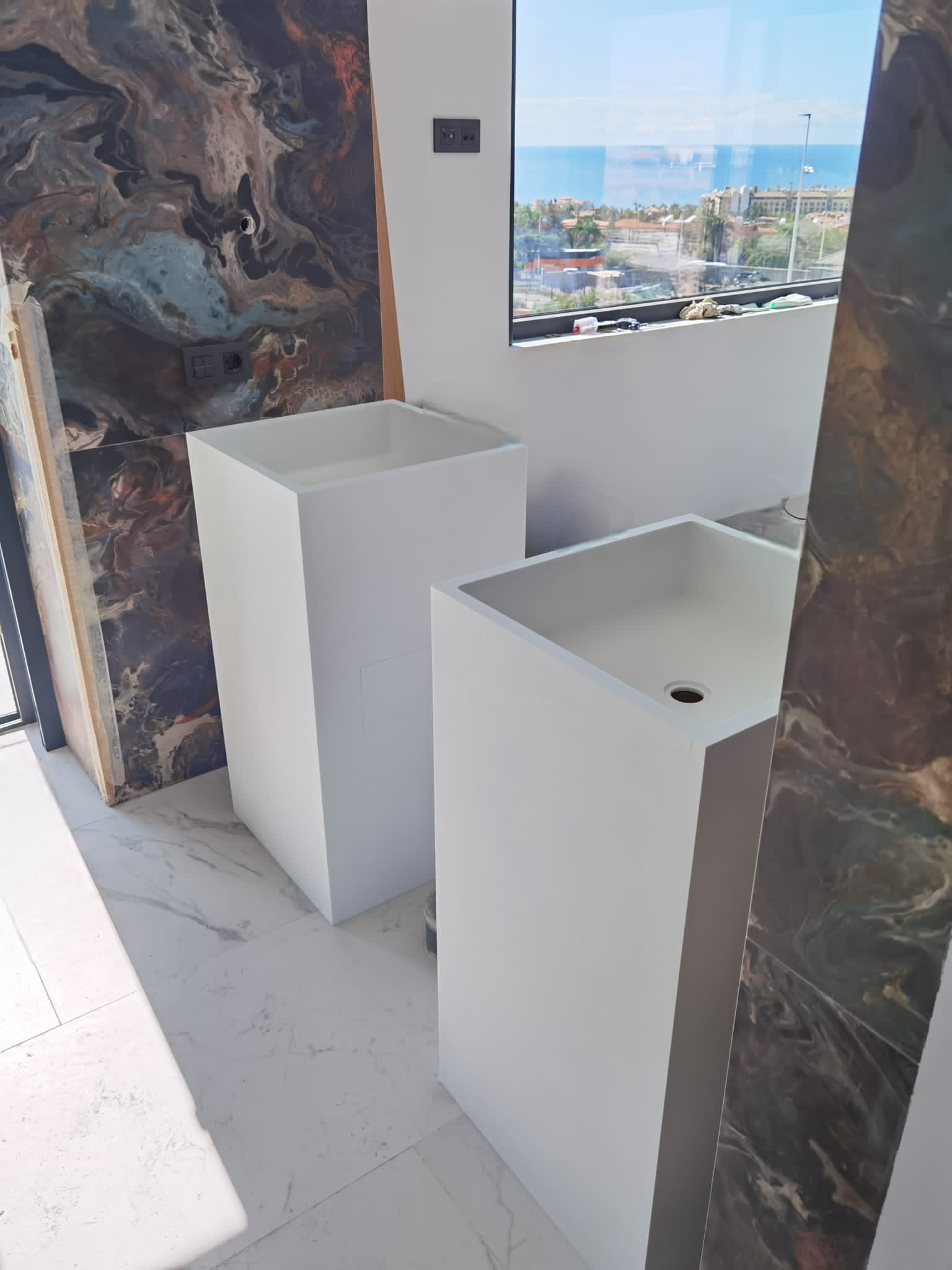 Lavabos de diseño en Solid Surface