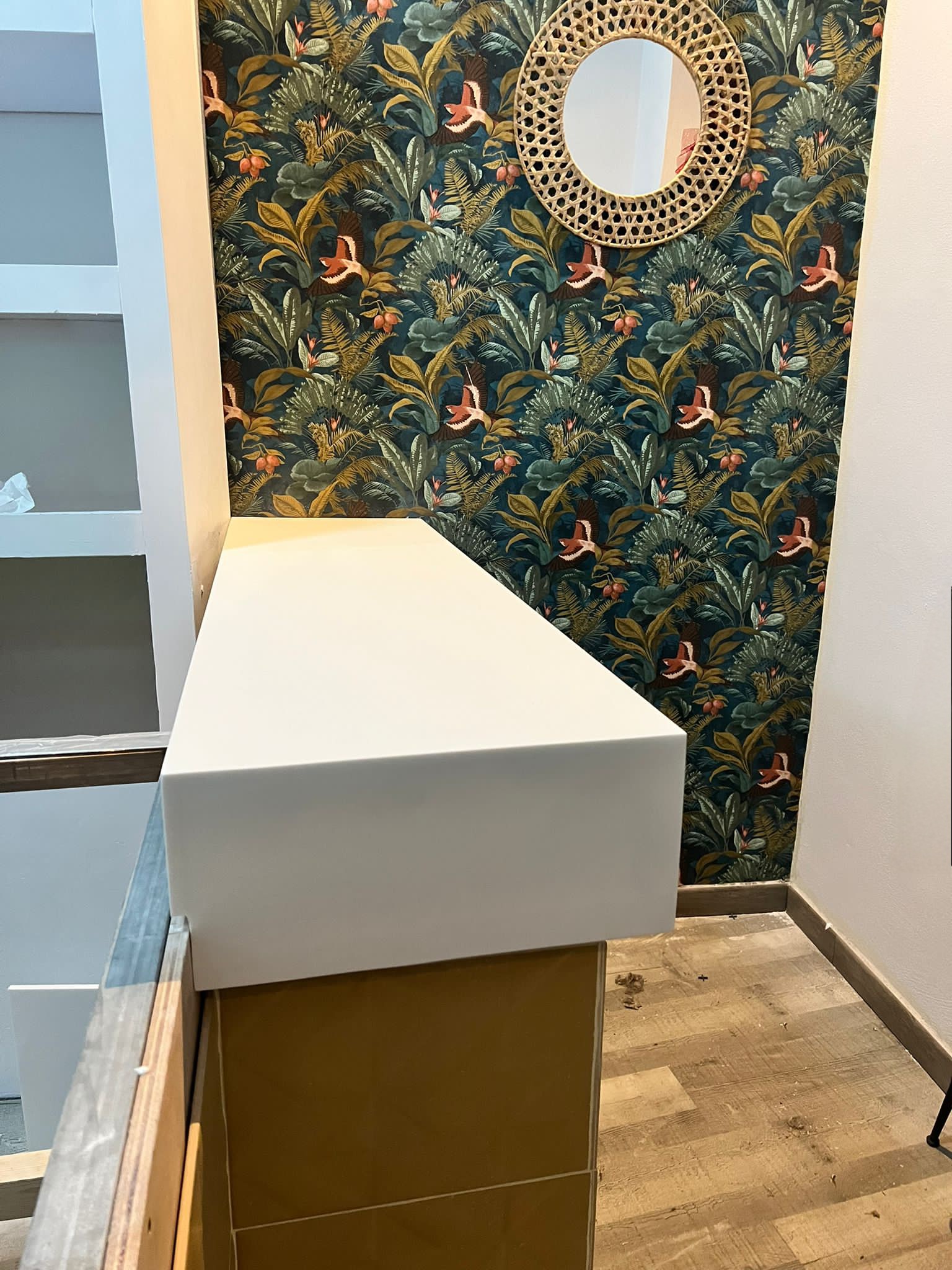Barra de solid surface