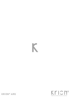 Catálogo de Krion - Arquitectura